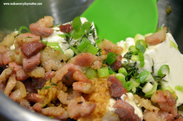 Stuffy Stuff pancetta added to stuffing WM